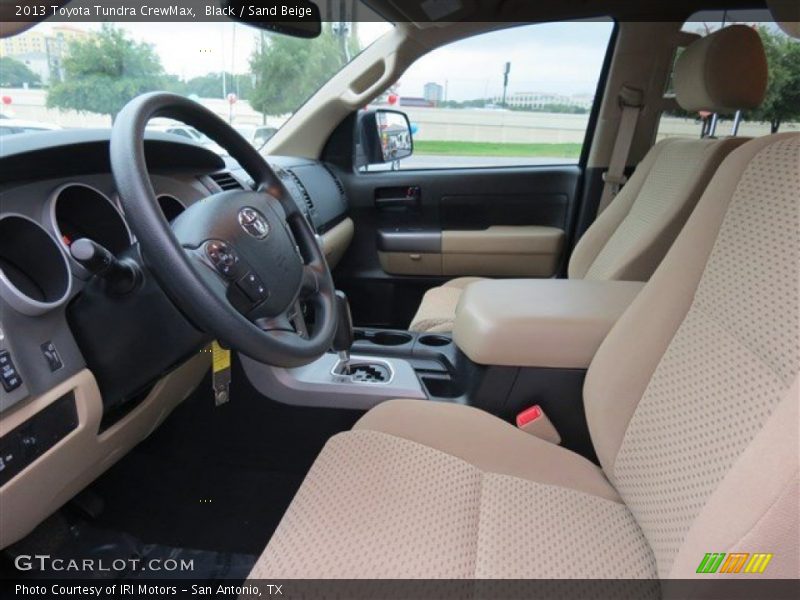 Black / Sand Beige 2013 Toyota Tundra CrewMax