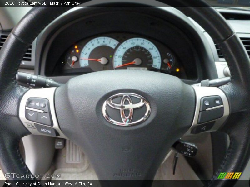 Black / Ash Gray 2010 Toyota Camry SE