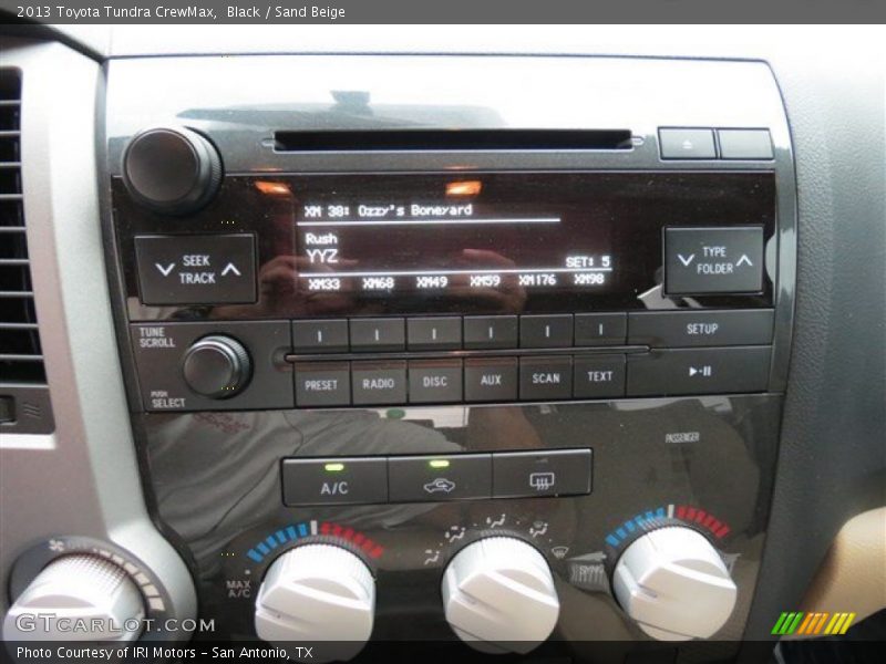 Black / Sand Beige 2013 Toyota Tundra CrewMax