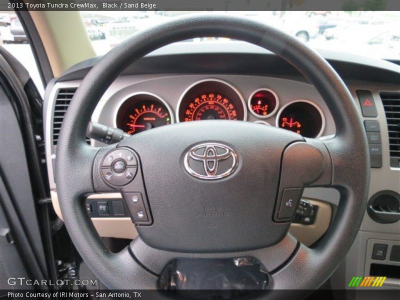 Black / Sand Beige 2013 Toyota Tundra CrewMax