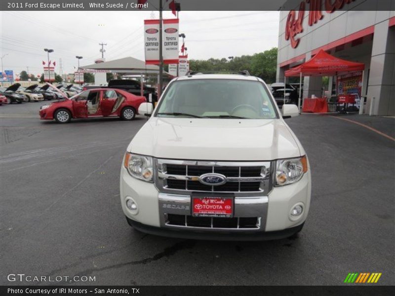 White Suede / Camel 2011 Ford Escape Limited