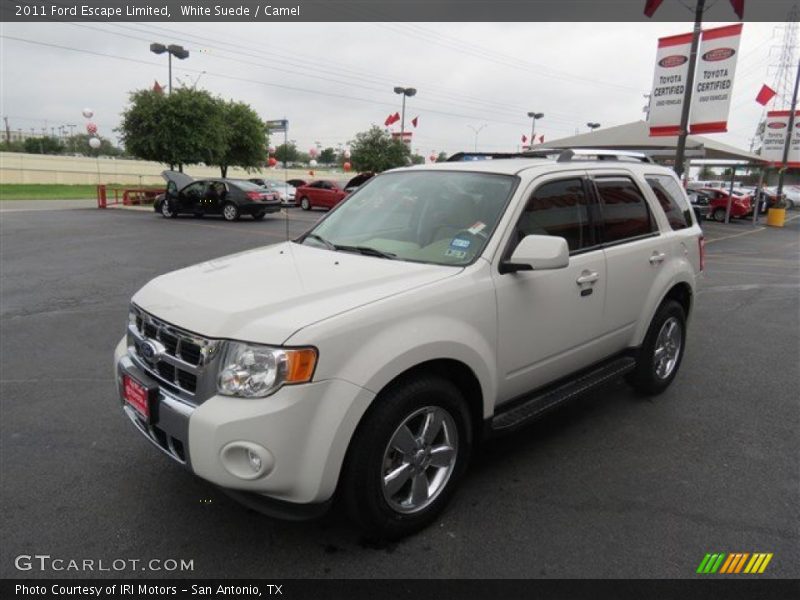 White Suede / Camel 2011 Ford Escape Limited