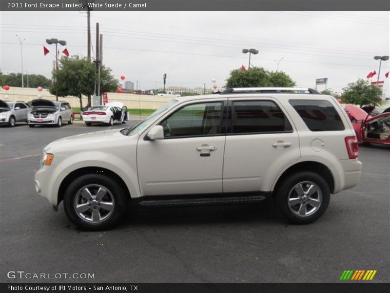 White Suede / Camel 2011 Ford Escape Limited