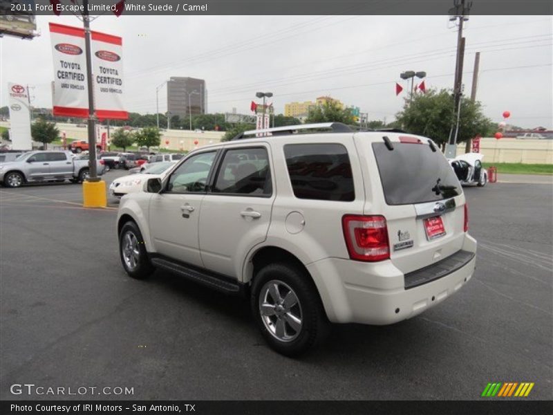White Suede / Camel 2011 Ford Escape Limited