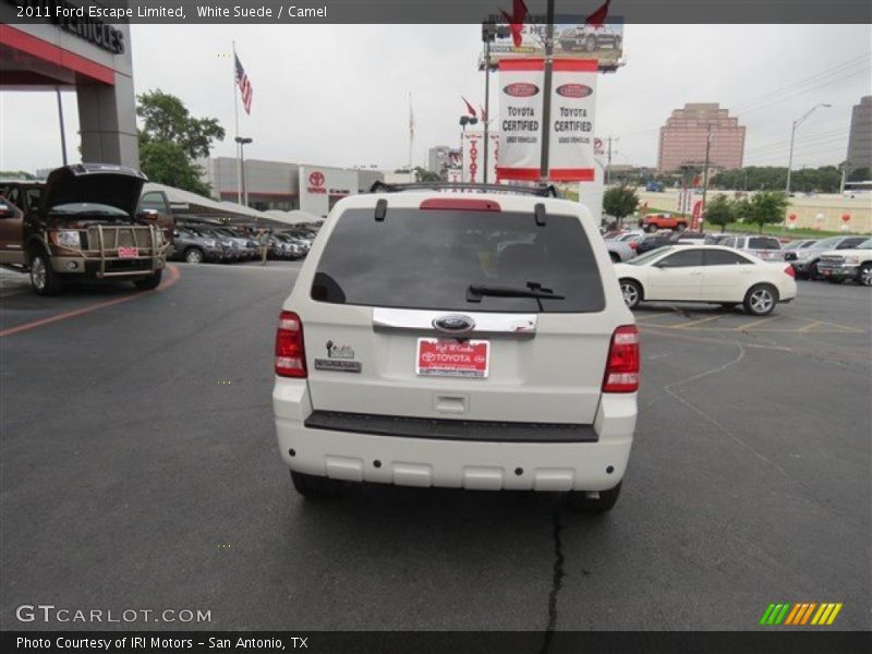 White Suede / Camel 2011 Ford Escape Limited
