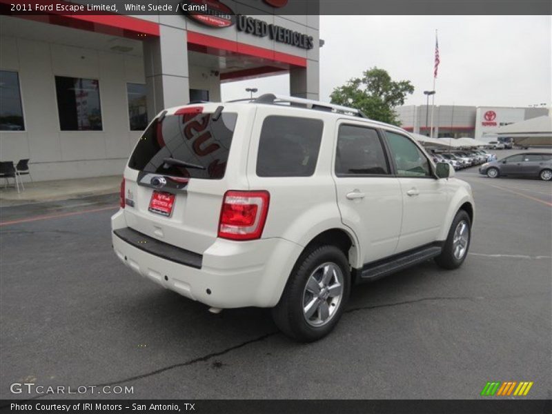 White Suede / Camel 2011 Ford Escape Limited