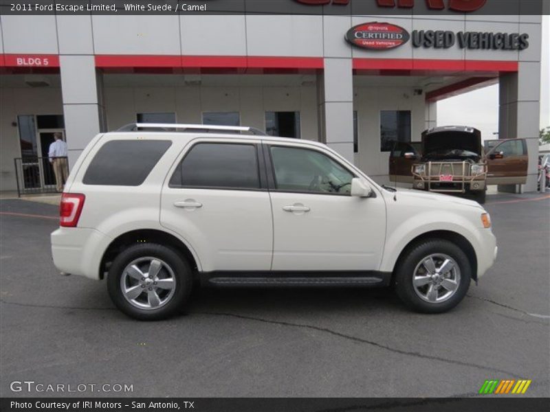 White Suede / Camel 2011 Ford Escape Limited