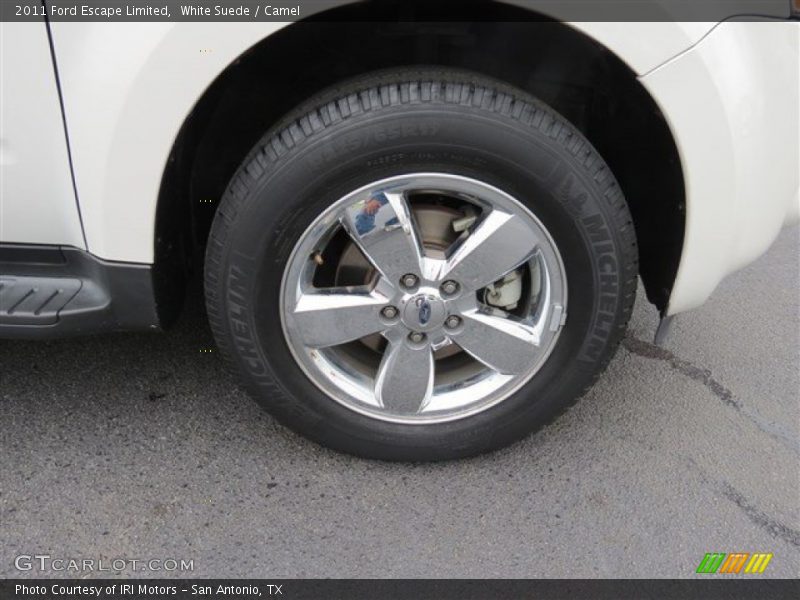 White Suede / Camel 2011 Ford Escape Limited
