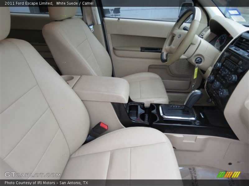 White Suede / Camel 2011 Ford Escape Limited