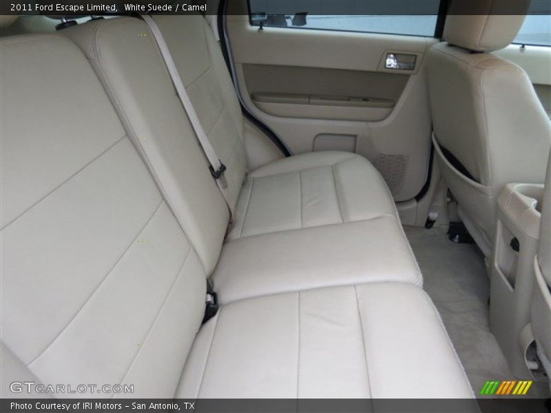 White Suede / Camel 2011 Ford Escape Limited