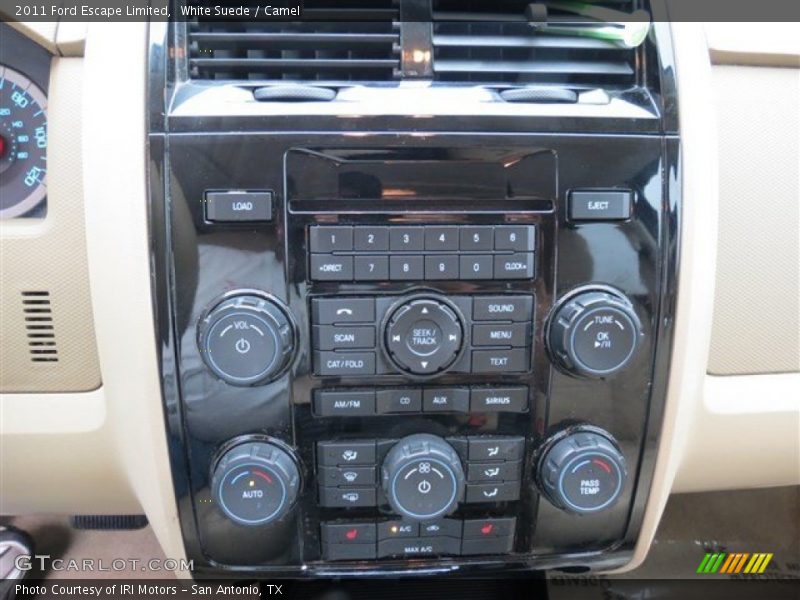 White Suede / Camel 2011 Ford Escape Limited