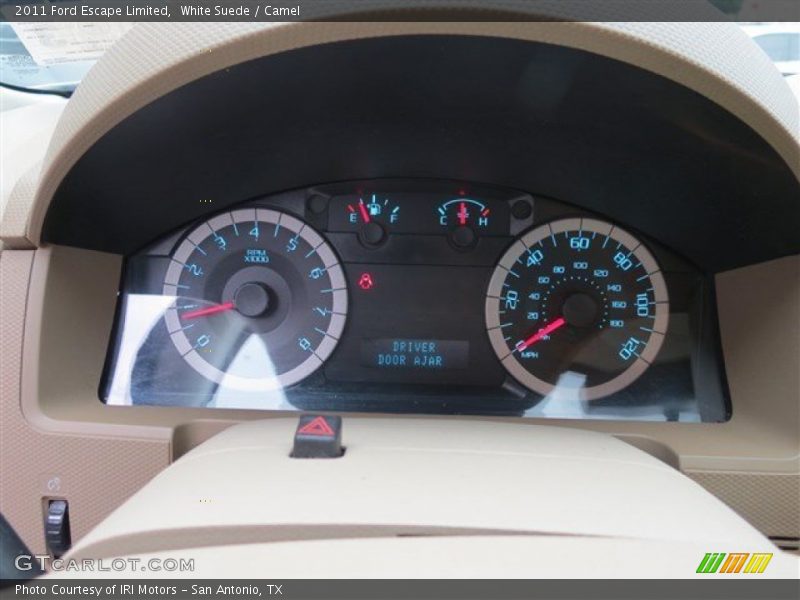 White Suede / Camel 2011 Ford Escape Limited