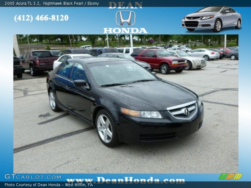 Nighthawk Black Pearl / Ebony 2005 Acura TL 3.2