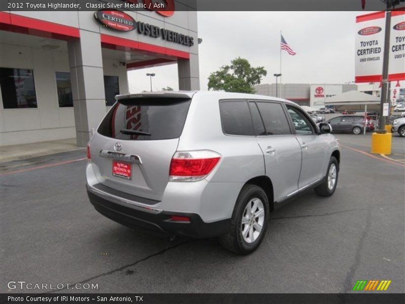 Classic Silver Metallic / Ash 2012 Toyota Highlander
