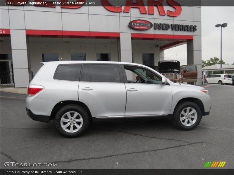 Classic Silver Metallic / Ash 2012 Toyota Highlander
