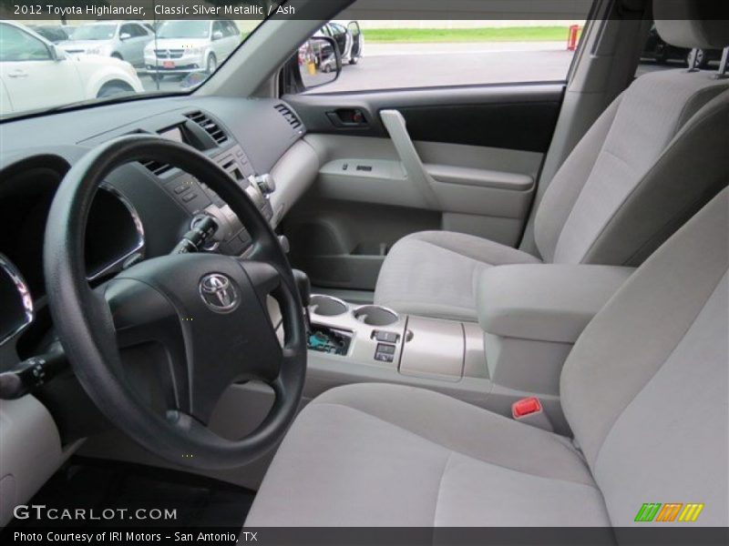 Classic Silver Metallic / Ash 2012 Toyota Highlander
