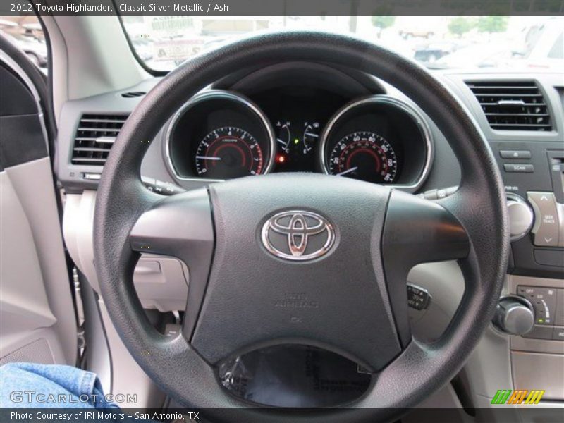 Classic Silver Metallic / Ash 2012 Toyota Highlander