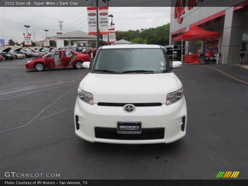 Super White / Dark Gray 2012 Scion xB