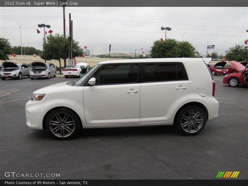 Super White / Dark Gray 2012 Scion xB