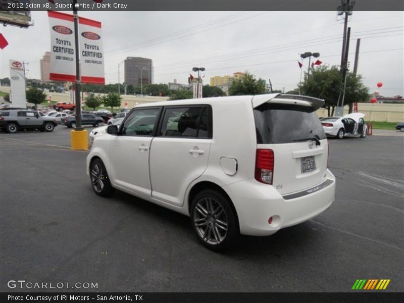 Super White / Dark Gray 2012 Scion xB
