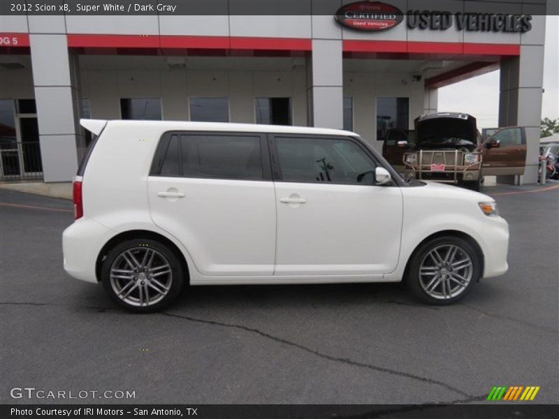 Super White / Dark Gray 2012 Scion xB