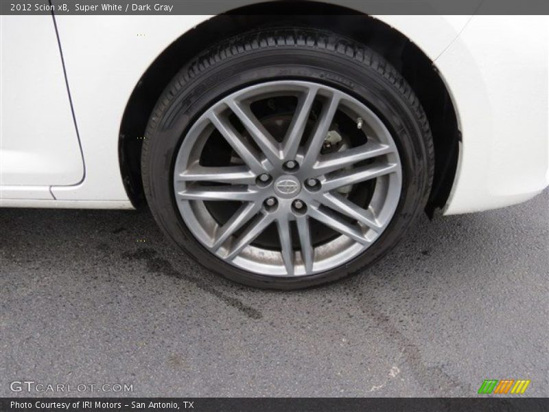 Super White / Dark Gray 2012 Scion xB