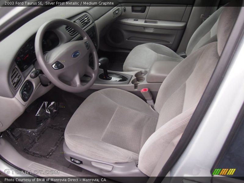 Silver Frost Metallic / Medium Graphite 2003 Ford Taurus SE