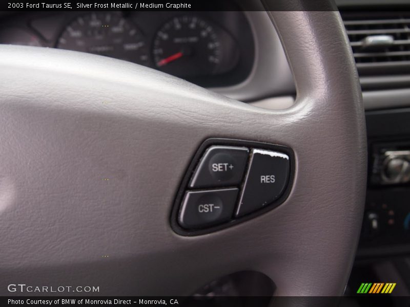 Silver Frost Metallic / Medium Graphite 2003 Ford Taurus SE