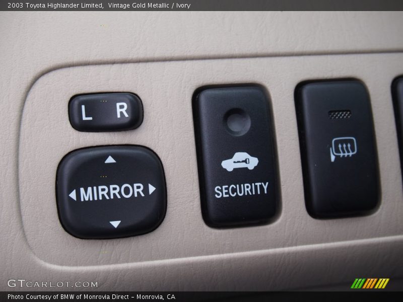 Vintage Gold Metallic / Ivory 2003 Toyota Highlander Limited