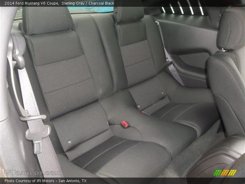 Sterling Gray / Charcoal Black 2014 Ford Mustang V6 Coupe
