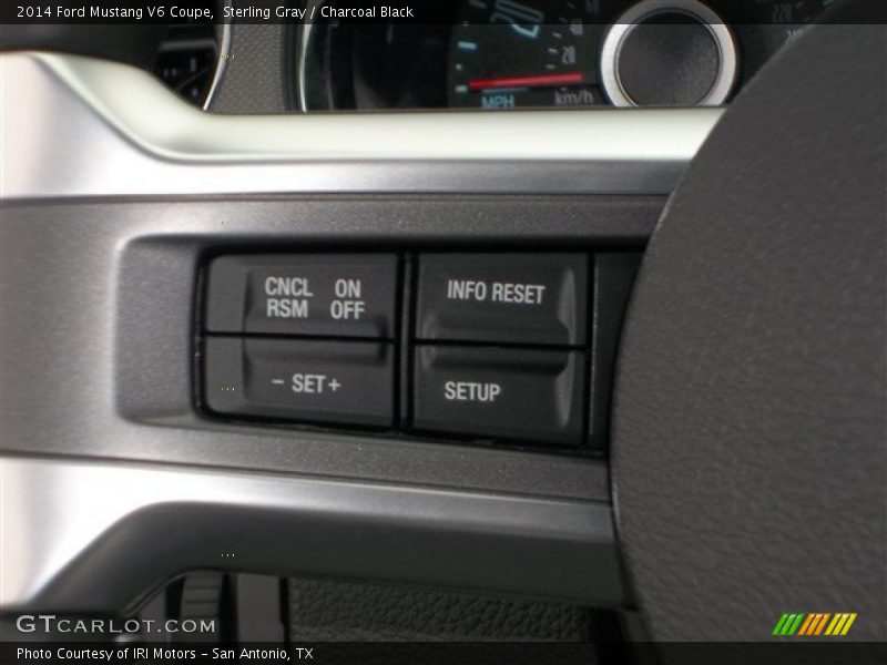 Sterling Gray / Charcoal Black 2014 Ford Mustang V6 Coupe