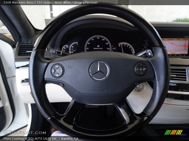  2008 S 550 Sedan Steering Wheel