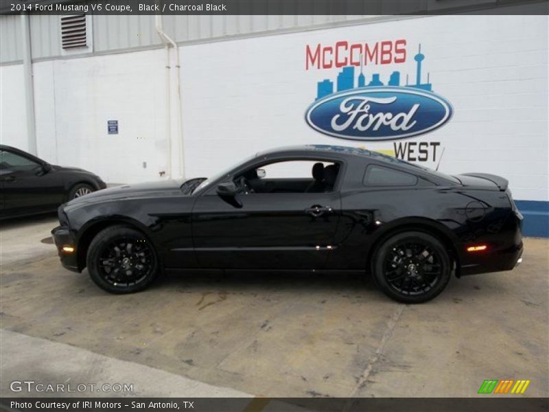 Black / Charcoal Black 2014 Ford Mustang V6 Coupe