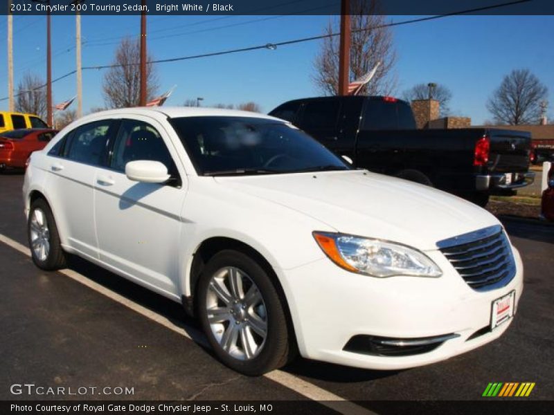 Front 3/4 View of 2012 200 Touring Sedan