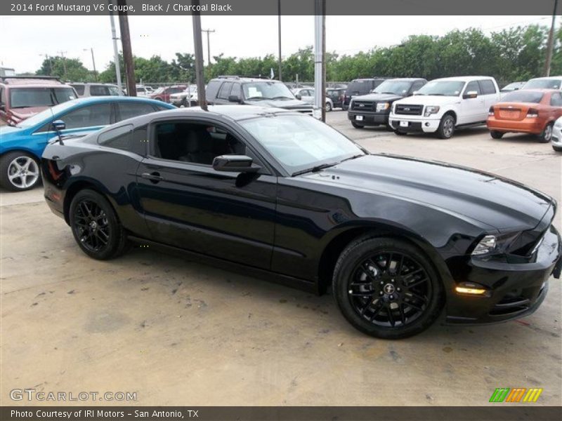 Black / Charcoal Black 2014 Ford Mustang V6 Coupe