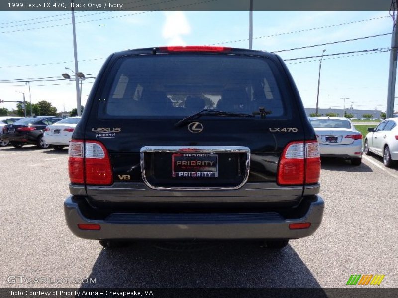 Black Onyx / Ivory 1999 Lexus LX 470