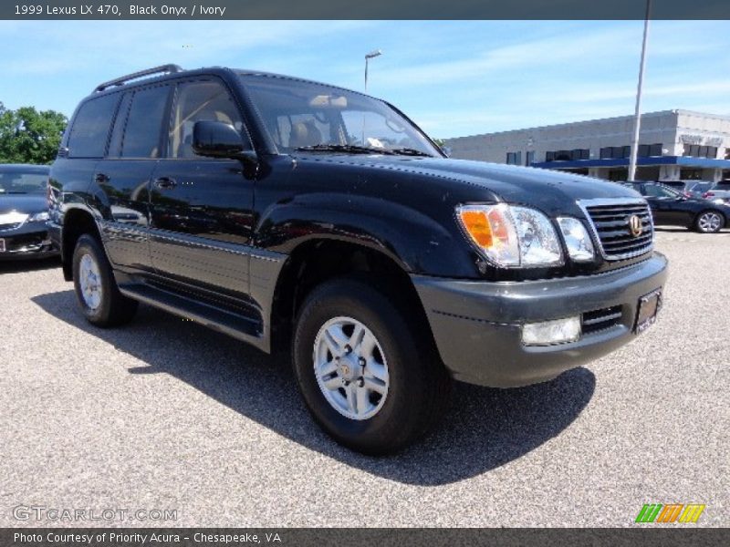 Black Onyx / Ivory 1999 Lexus LX 470