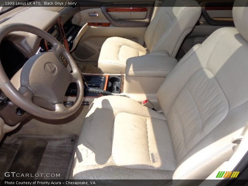 Black Onyx / Ivory 1999 Lexus LX 470