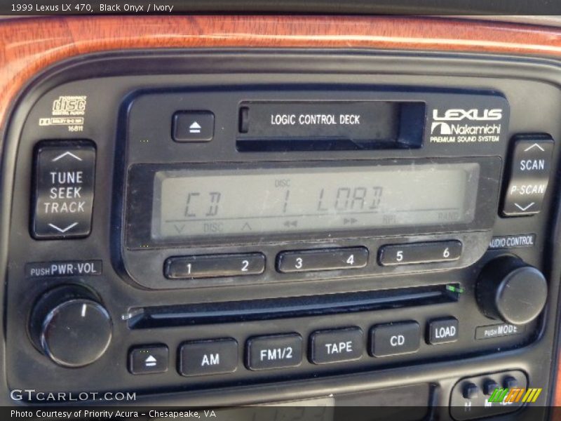 Black Onyx / Ivory 1999 Lexus LX 470