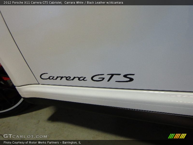 Carrara White / Black Leather w/Alcantara 2012 Porsche 911 Carrera GTS Cabriolet