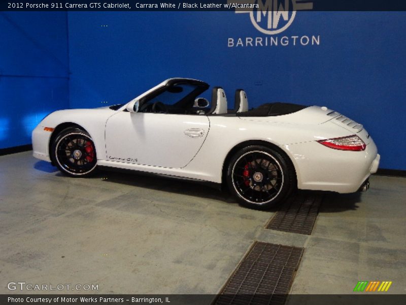 Carrara White / Black Leather w/Alcantara 2012 Porsche 911 Carrera GTS Cabriolet