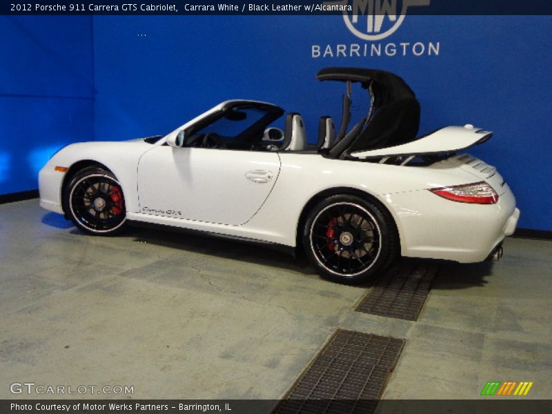 Carrara White / Black Leather w/Alcantara 2012 Porsche 911 Carrera GTS Cabriolet