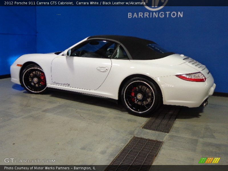 Carrara White / Black Leather w/Alcantara 2012 Porsche 911 Carrera GTS Cabriolet