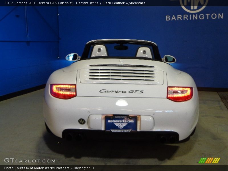 Carrara White / Black Leather w/Alcantara 2012 Porsche 911 Carrera GTS Cabriolet