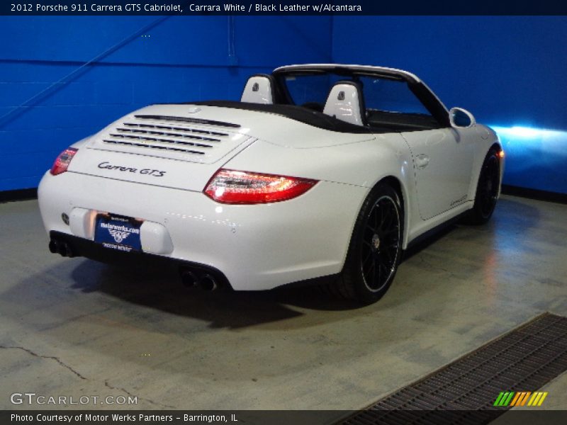 Carrara White / Black Leather w/Alcantara 2012 Porsche 911 Carrera GTS Cabriolet