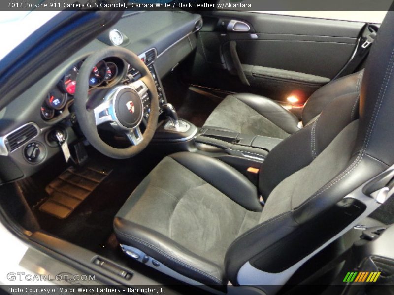 Black Leather w/Alcantara Interior - 2012 911 Carrera GTS Cabriolet 