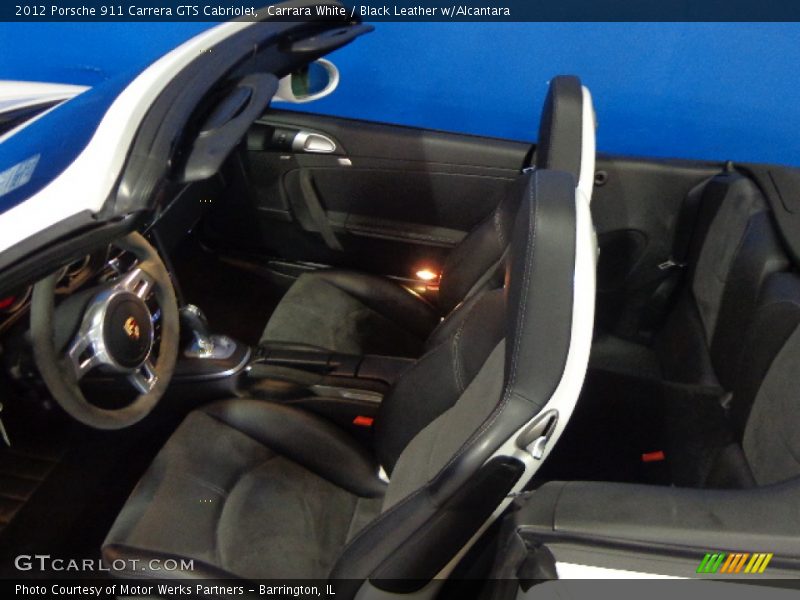 Carrara White / Black Leather w/Alcantara 2012 Porsche 911 Carrera GTS Cabriolet