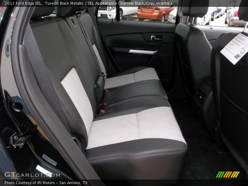 Tuxedo Black Metallic / SEL Appearance Charcoal Black/Gray Alcantara 2013 Ford Edge SEL