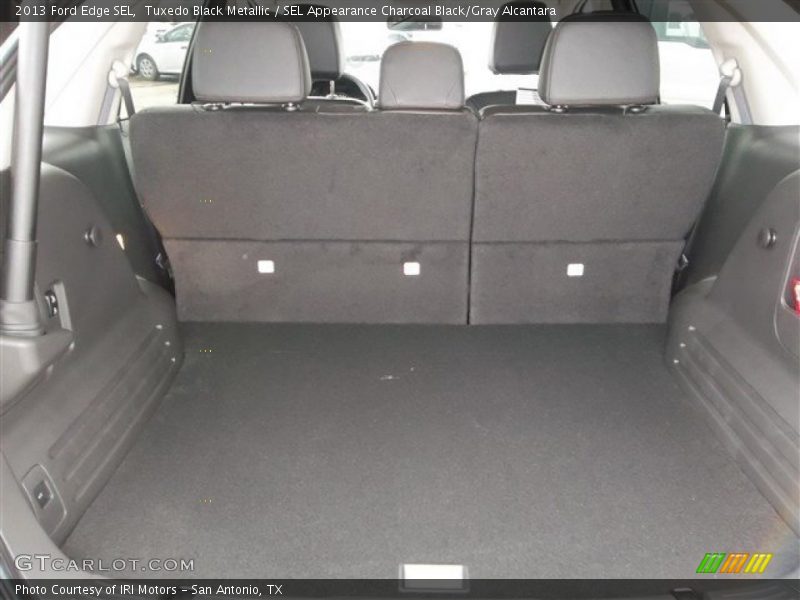 Tuxedo Black Metallic / SEL Appearance Charcoal Black/Gray Alcantara 2013 Ford Edge SEL