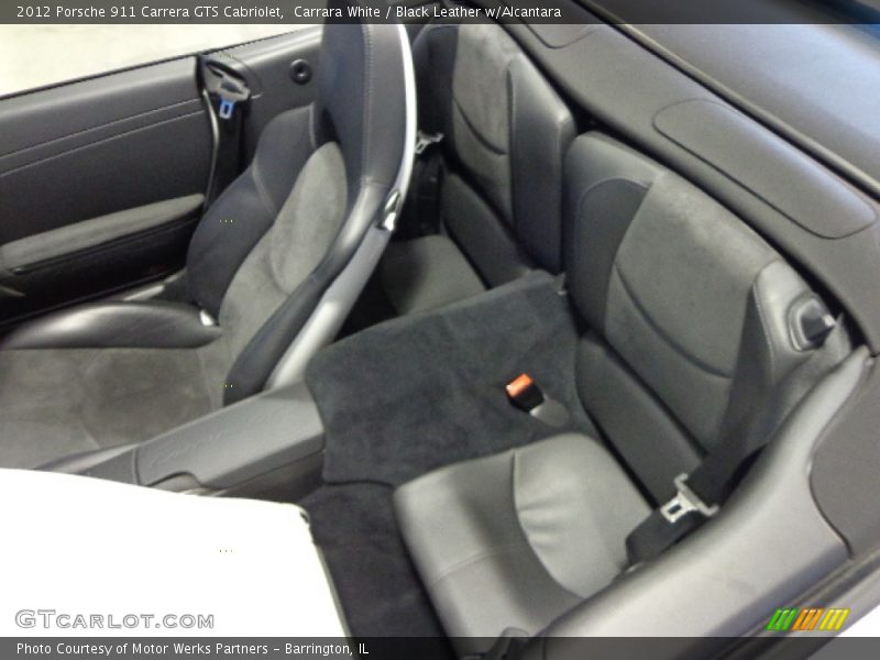 Carrara White / Black Leather w/Alcantara 2012 Porsche 911 Carrera GTS Cabriolet